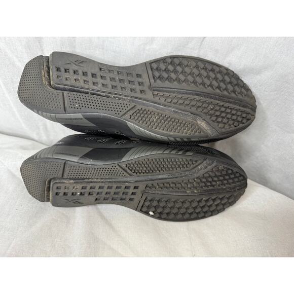 Reebok Fusion Flexweave Work Sneaker Athletic Comfort Black Mesh Overlay 9.5 - Picture 2 of 11